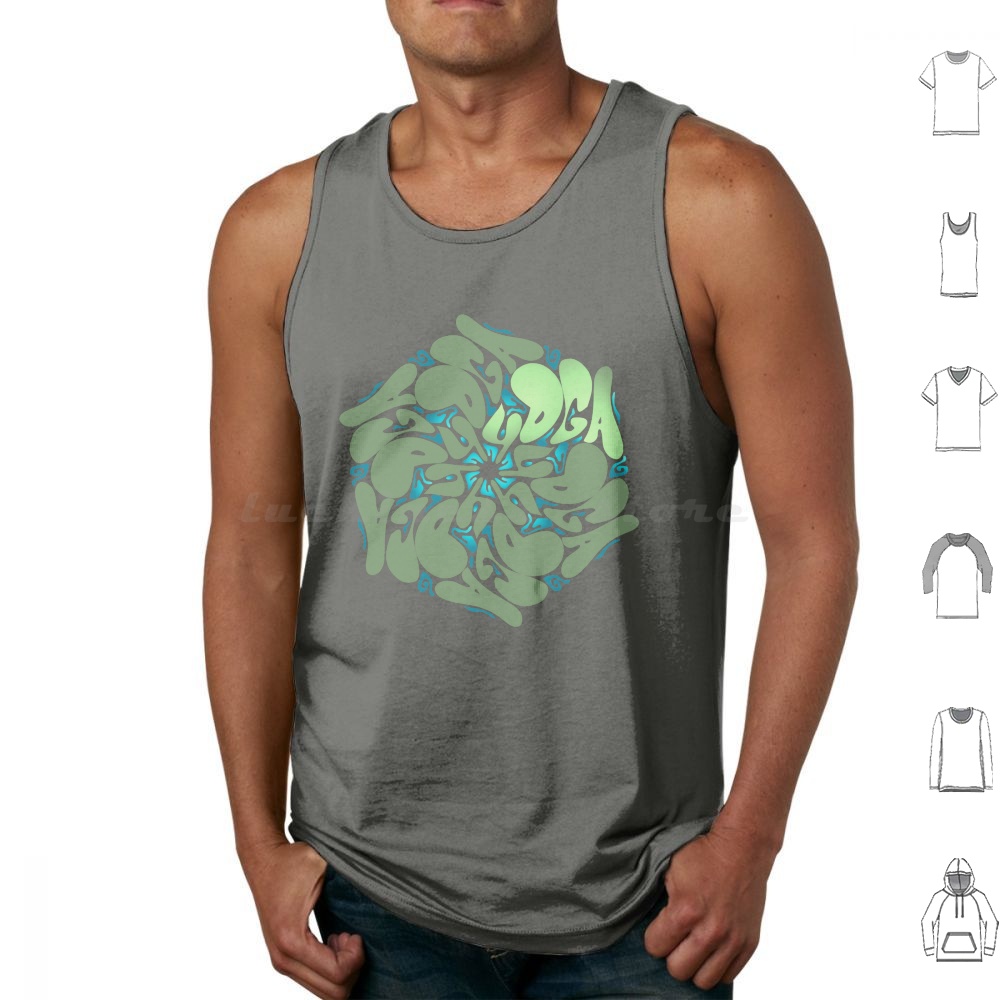Pilates Yin Yoga - Kalmerende Mandala Yoga Design Tanktops Vest