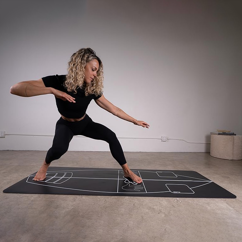 Pilates Yoga Mat Workout - All-in-one surfyogamat, nieuwe frosted PU premium