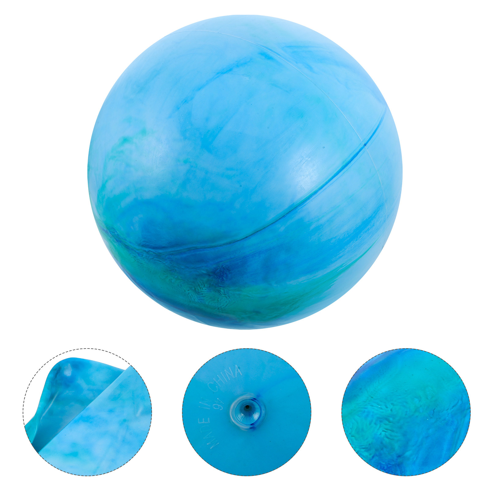Pilates Yoga Ball Workout - 3-delige kleine yoga-pilatesbal, 14 inch opblaasbare