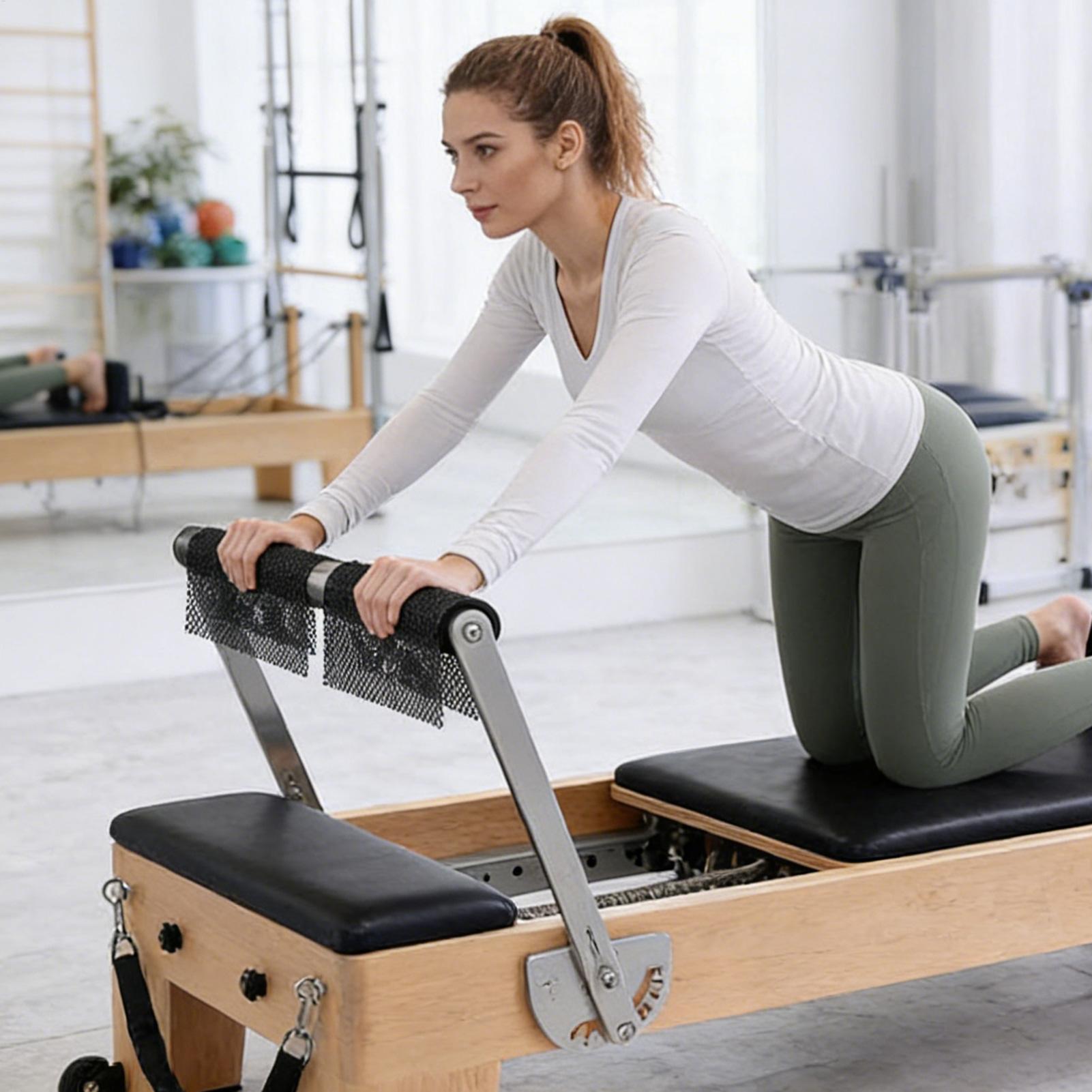 Pilates Yoga Mat Workout - Antislip Pilates Mat 4-delige workout handgreep