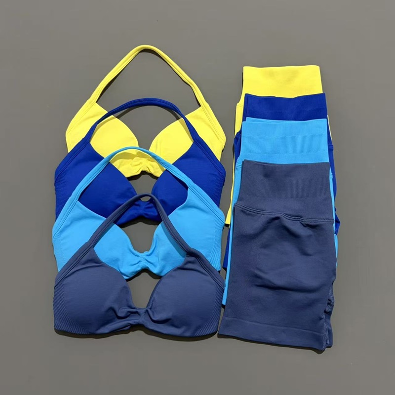 Pilates Yoga Set - 2-delige HISTELLO sportset Naadloze yogabeha met