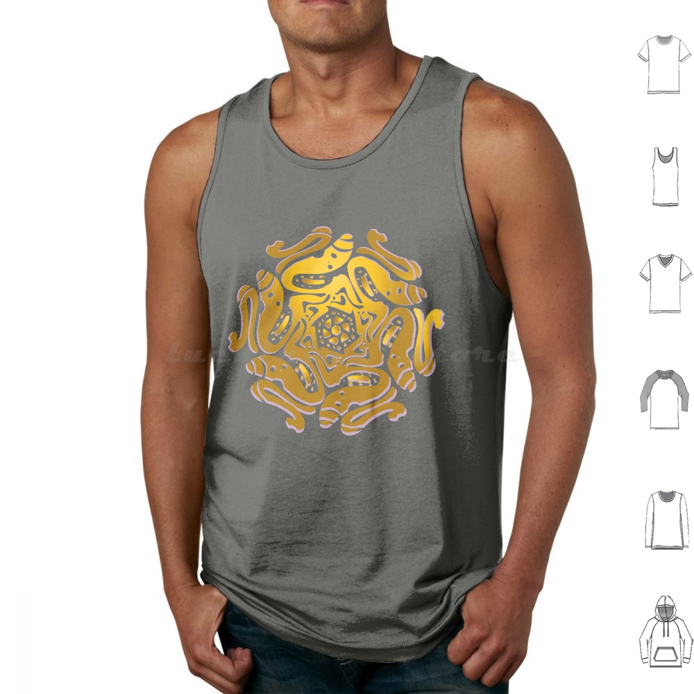 Pilates Yin Yoga - Kalmerende Mandala Design Tanktops Vest Mouwloos