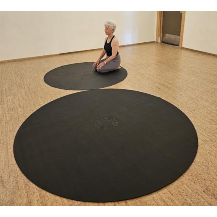 Pilates Yin Yoga - 72 6' grote ronde yogamat voor