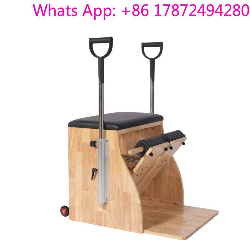 Pilates And Yoga Studio - Commerciële Eikenhouten Pilates Wunda Chair, verstelbare