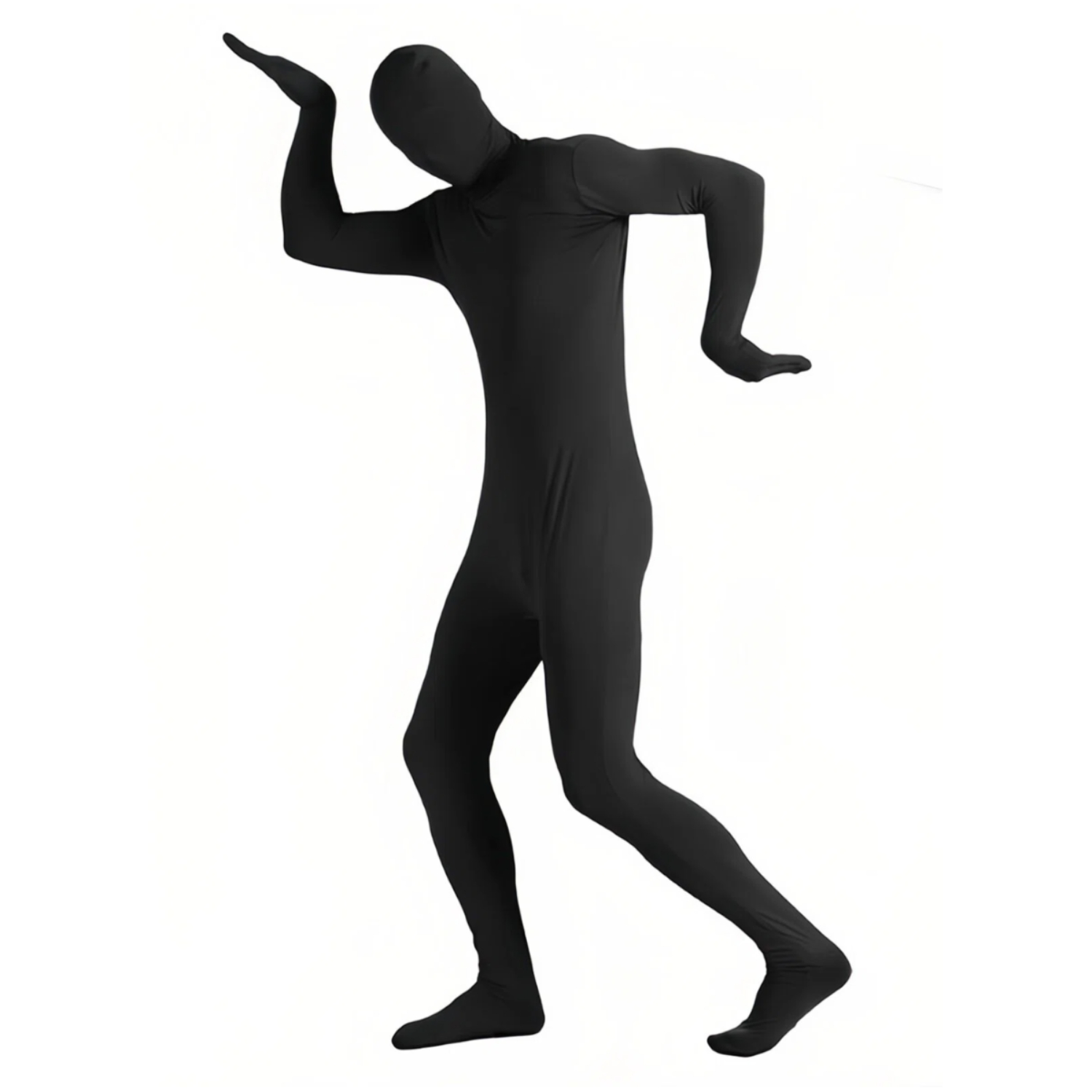 Pilates Yoga Set - Zwarte full body spandex jumpsuit unisex