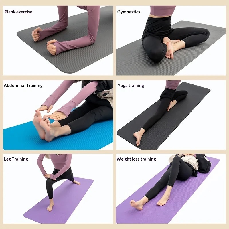 Extra dikke antislip yogamat,  - Pilates Yoga Mat Workout recensie en prijs