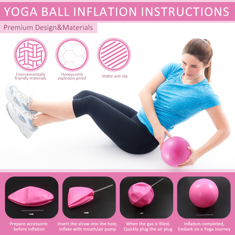 Pilates Bal Weerstandsbanden G - Pilates Yoga Ball Workout recensie en prijs