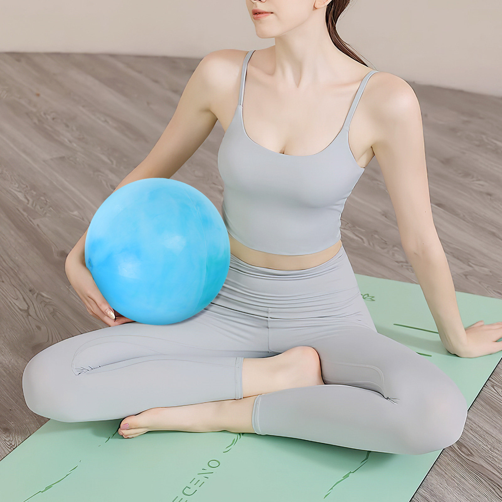 2 stuks yoga ballen, kleine op - Pilates Yoga Ball Workout recensie en prijs
