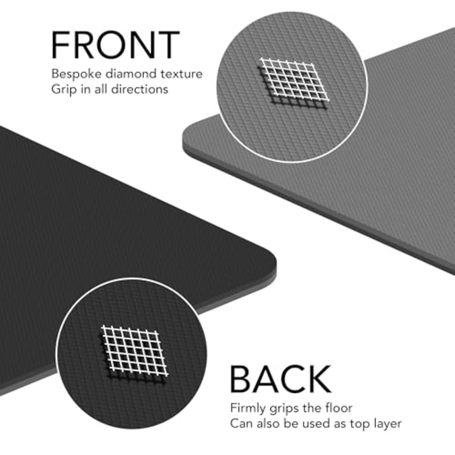 Grote oefenmat extra dik 10mm  - Pilates Yoga Mat Workout recensie en prijs