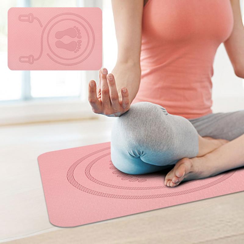 6mm Springtouwmat TPE Materiaa - Pilates Yoga Mat Workout recensie en prijs