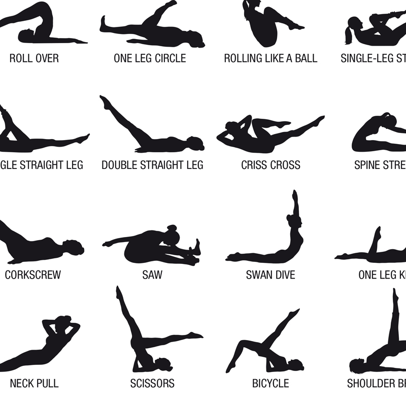 Frameloze Pilates Workout Graf - Yoga Pilates Yoga recensie en prijs