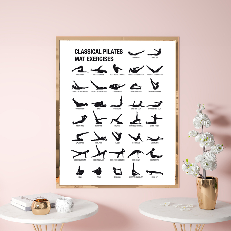 Frameloze Pilates Workout Graf - Yoga Pilates Yoga recensie en prijs
