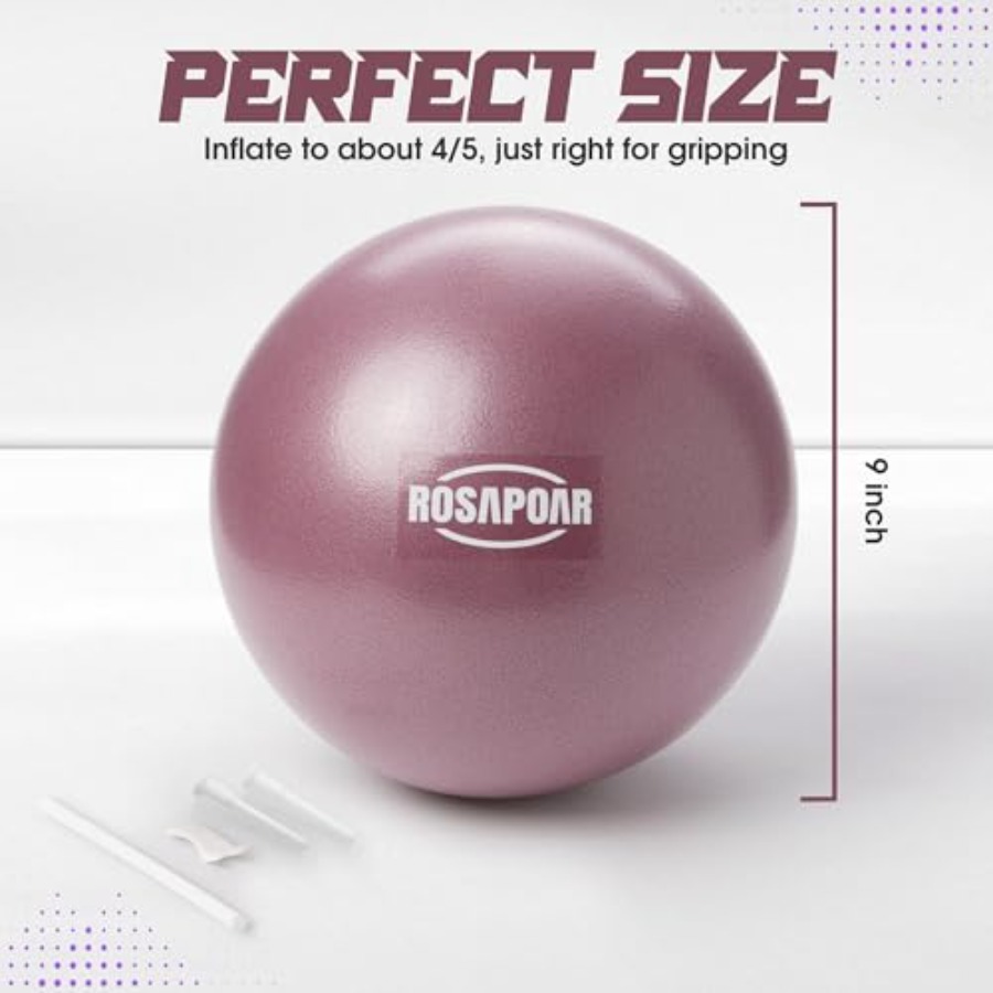Kleine oefenbal - 9 inch mini  - Pilates Yoga Ball Workout recensie en prijs