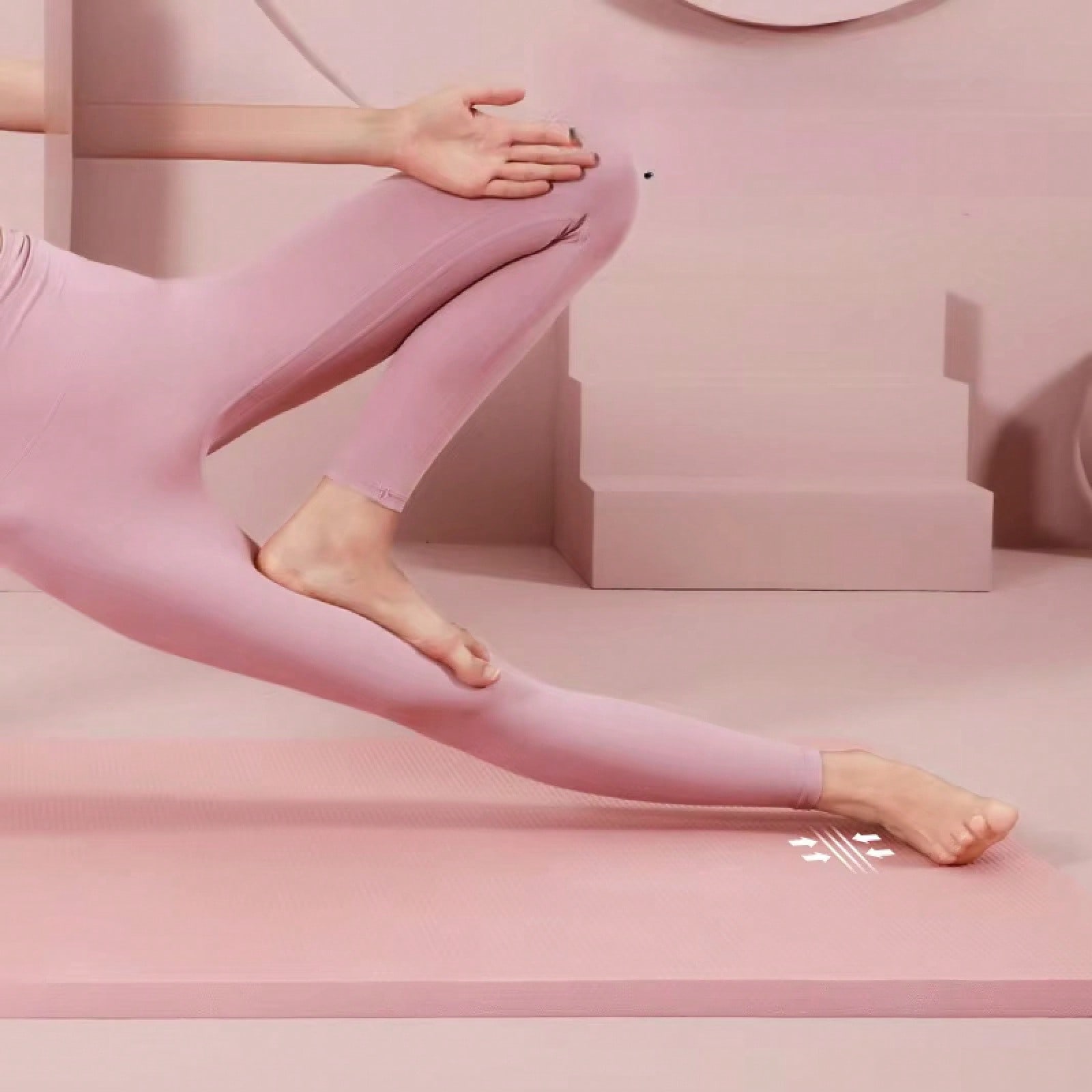 185*61CM Roze Antislip Yogamat - Pilates Yoga Mat Workout recensie en prijs